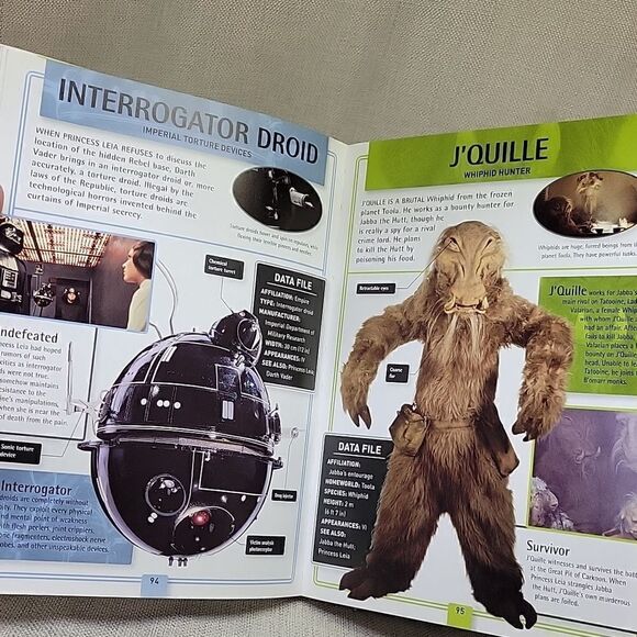 Star Wars Character Encyclopedia book, vhs Return of Jedi, dvd George Lucas, mug - Picture 4 of 12